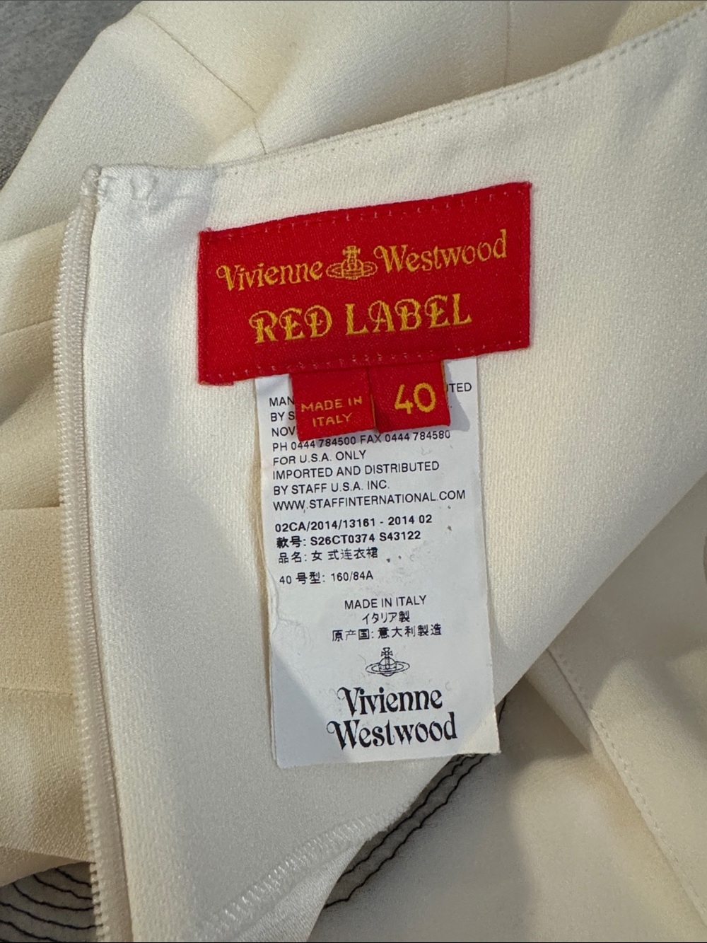 VIVIENNE WESTWOOD RED LABEL Beaded Dress Set of 2 IT40 US6 NWOT - Picture 6 of 17